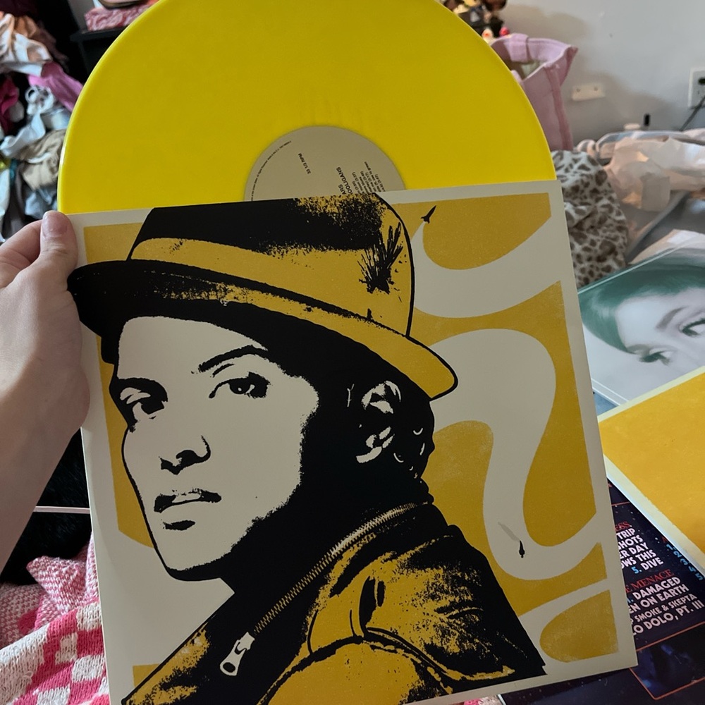 Bruno mars vinyl!